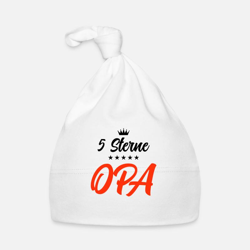opa 5 sterne 2 Baby Bio-Mütze