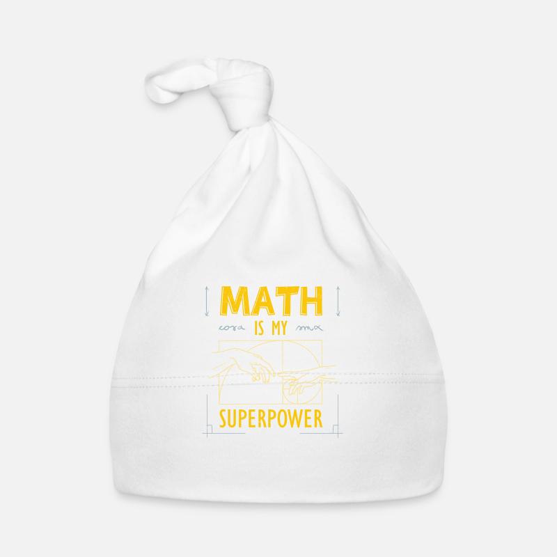 Fibonacci Nombre d’or Math Art Spirale Bonnet bio Bébé