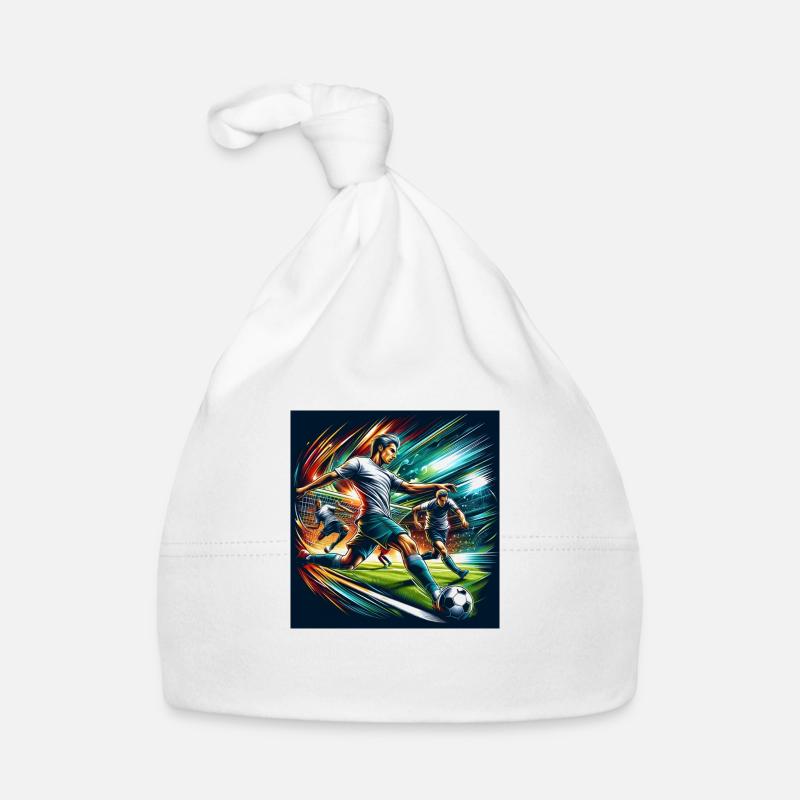 Fußball Baby Bio-Mütze
