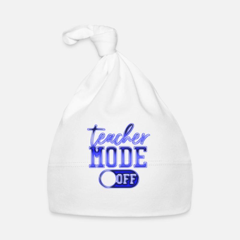 Teacher school elementary school education teacher degree Organic Baby Cap