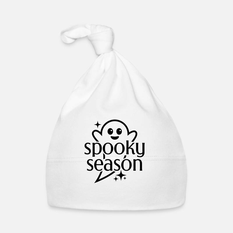Fantôme de la saison effrayante Bonnet bio Bébé