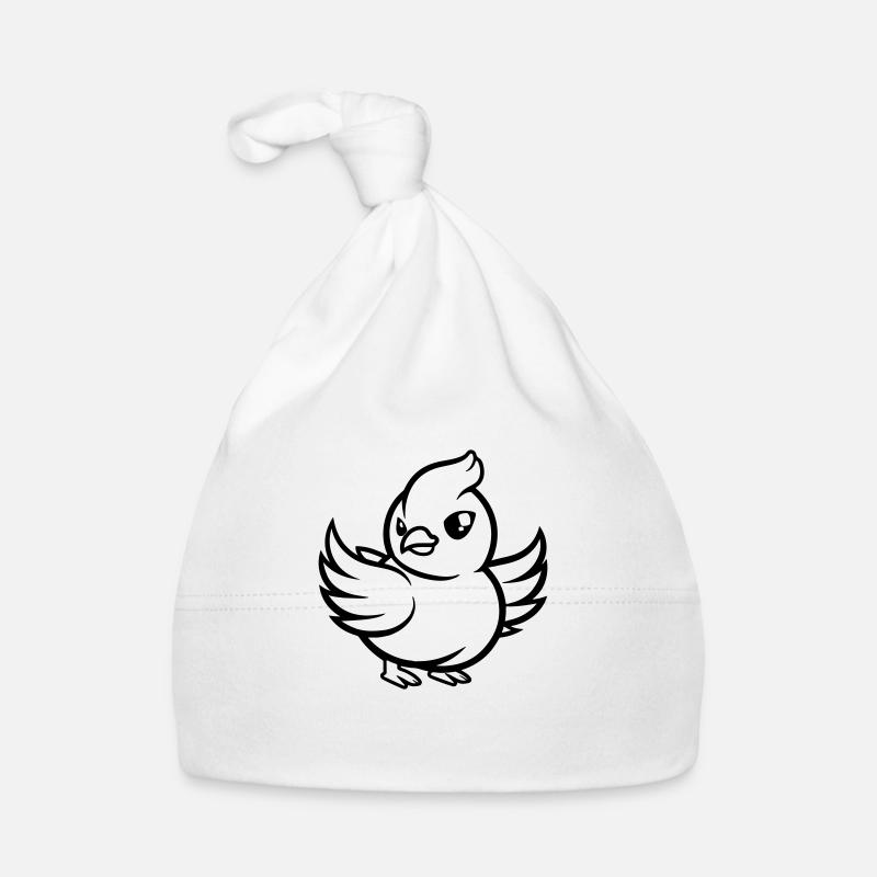 Pigeon Comic Organic Baby Cap