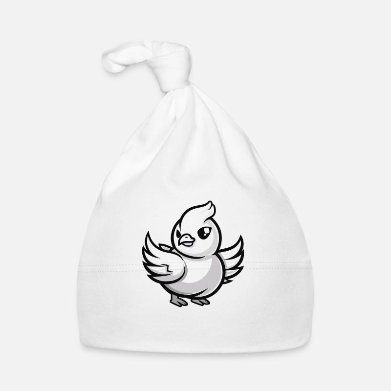 Pigeon Comic Organic Baby Cap
