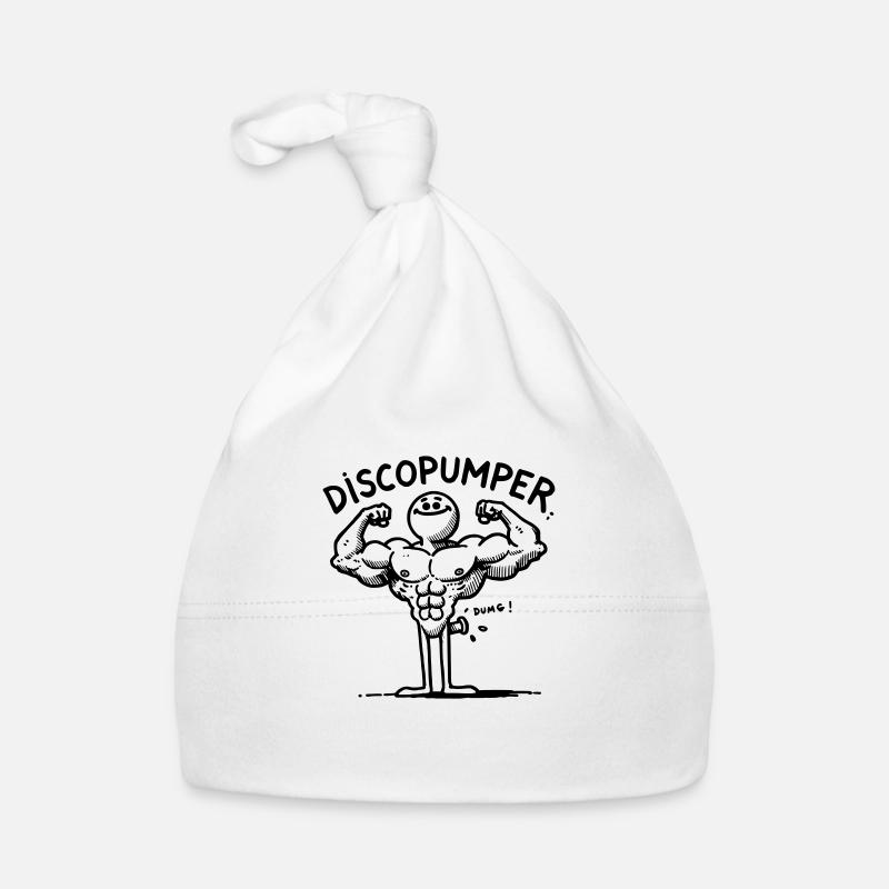 Le Discopumper Bonnet bio Bébé