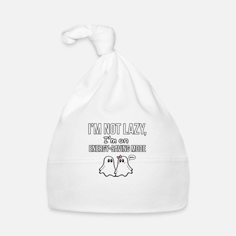 GHOST QUOTES 08 Organic Baby Cap