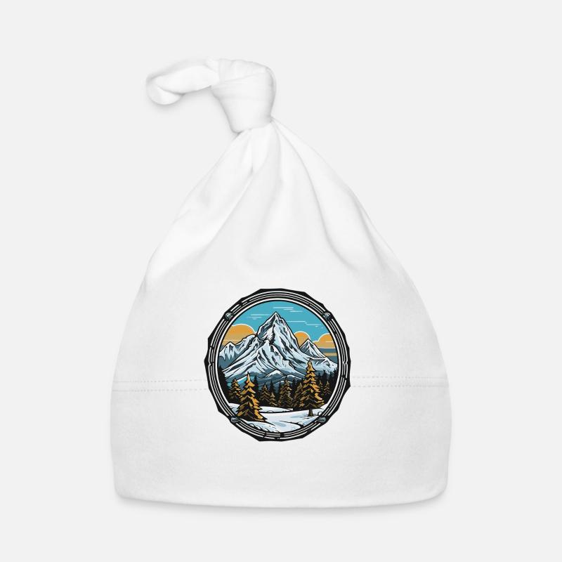 Montagne Montagne Bonnet bio Bébé