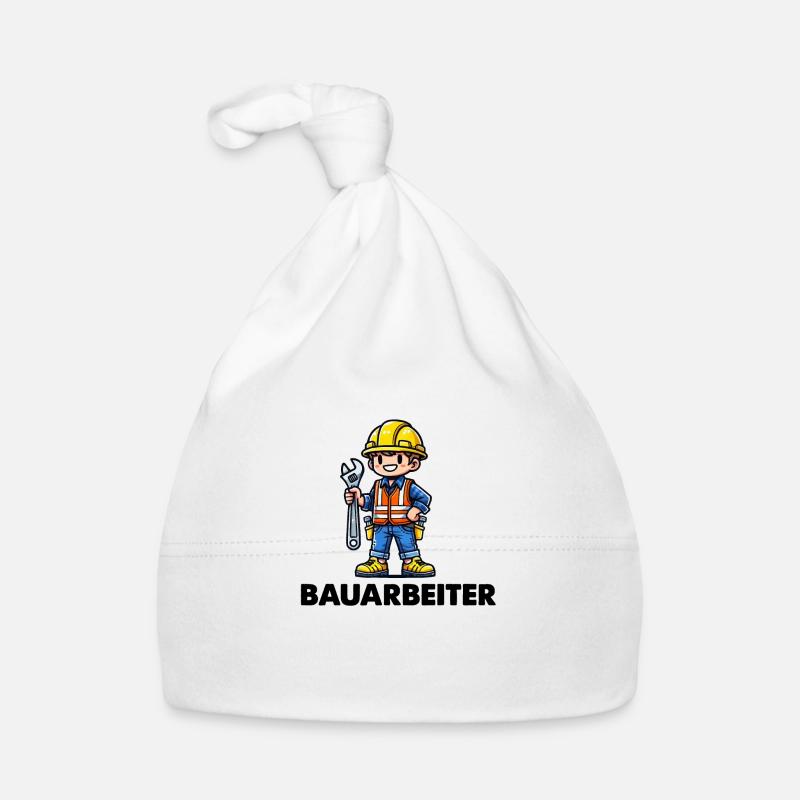 bauarbeiter Baby Bio-Mütze