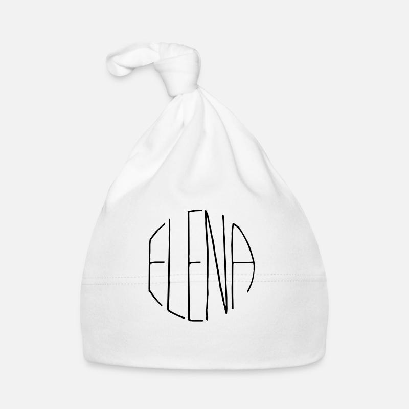 Elena Organic Baby Cap