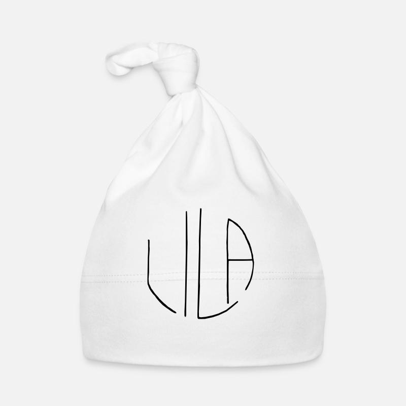 Lila Baby Bio-Mütze