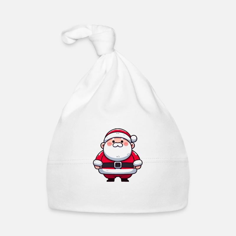 Dessin animé du Père Noël Bonnet bio Bébé