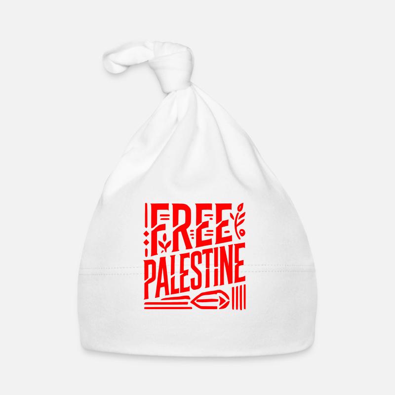 Free palestine Bonnet bio Bébé