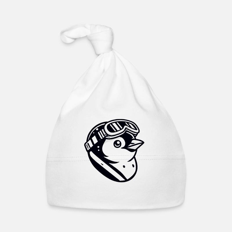 Pinguinkopf Baby Bio-Mütze
