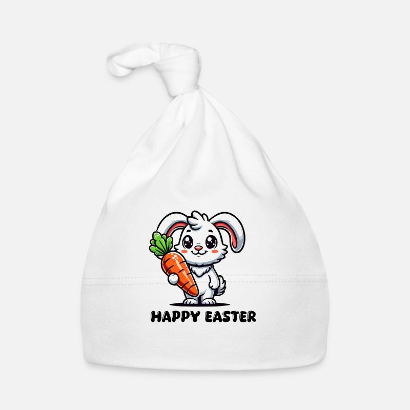 hase rabbit comic Baby Bio-Mütze