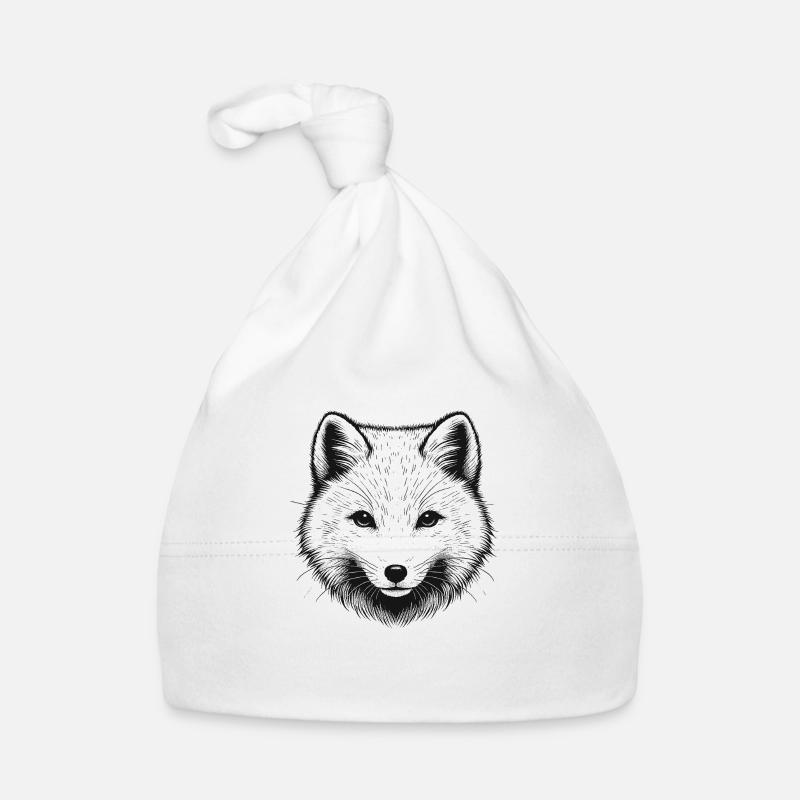 Polarfuchs Baby Bio-Mütze