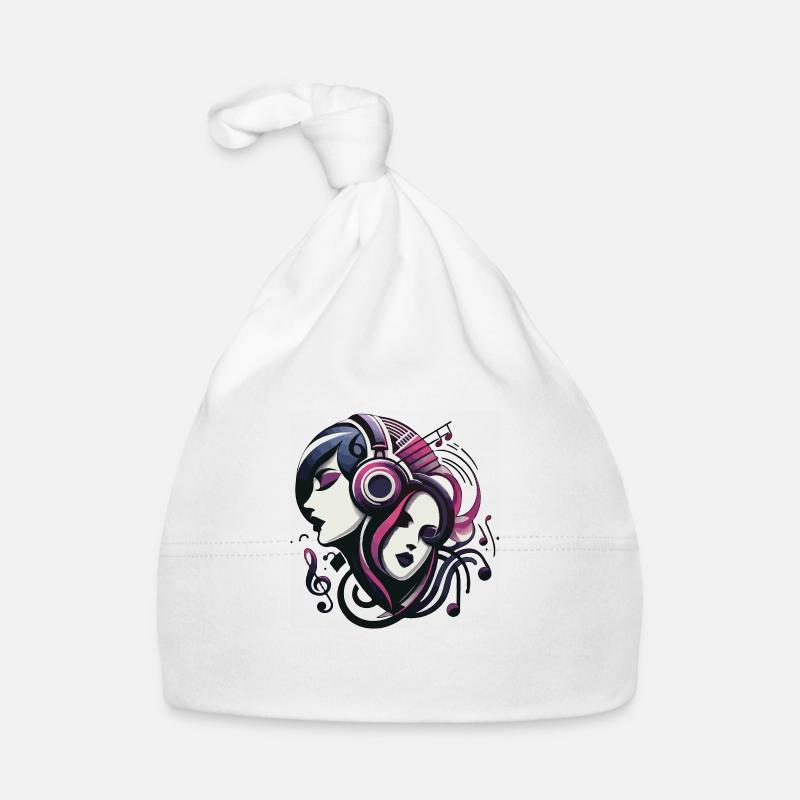 Music lovers Organic Baby Cap