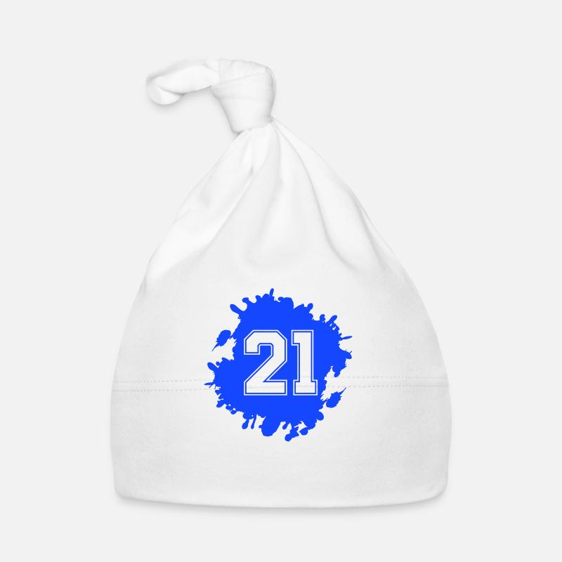 21 klecks Baby Bio-Mütze