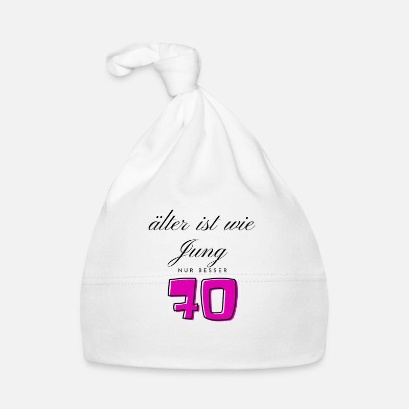 70e anniversaire Bonnet bio Bébé