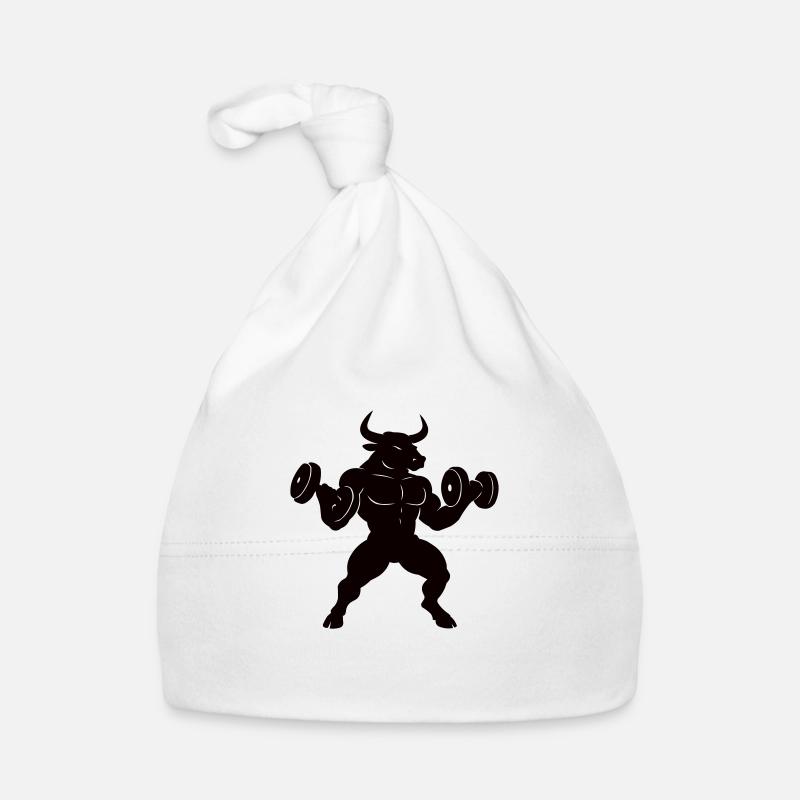 stier muskeln Baby Bio-Mütze