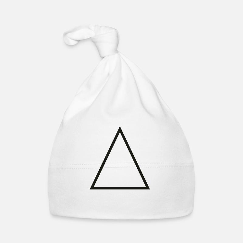 Triangle Outline Bonnet bio Bébé