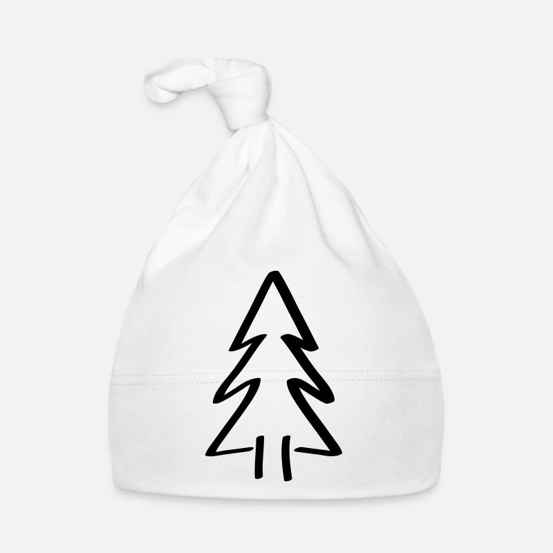 Tree Fir Tree Christmas Tree Christmas Tree Organic Baby Cap