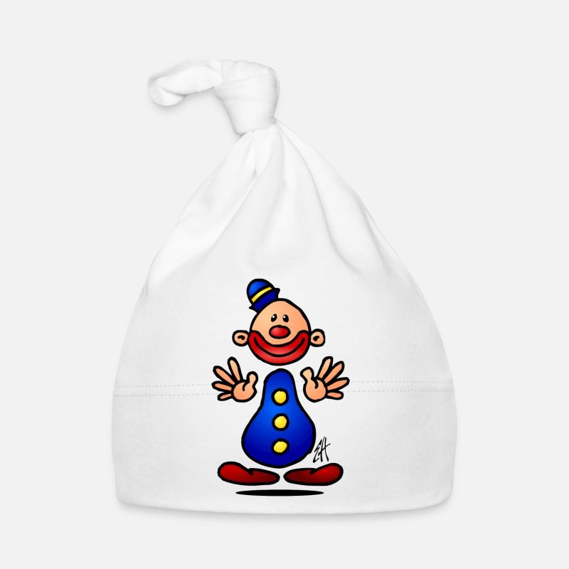 Clown Baby Bio-Mütze
