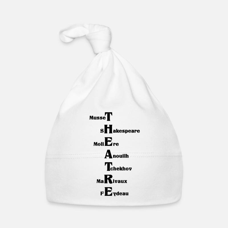 theatre - Bonnet bio Bébé - blanc
