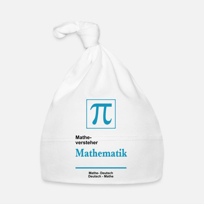 Matheversteher Baby Bio-Mütze