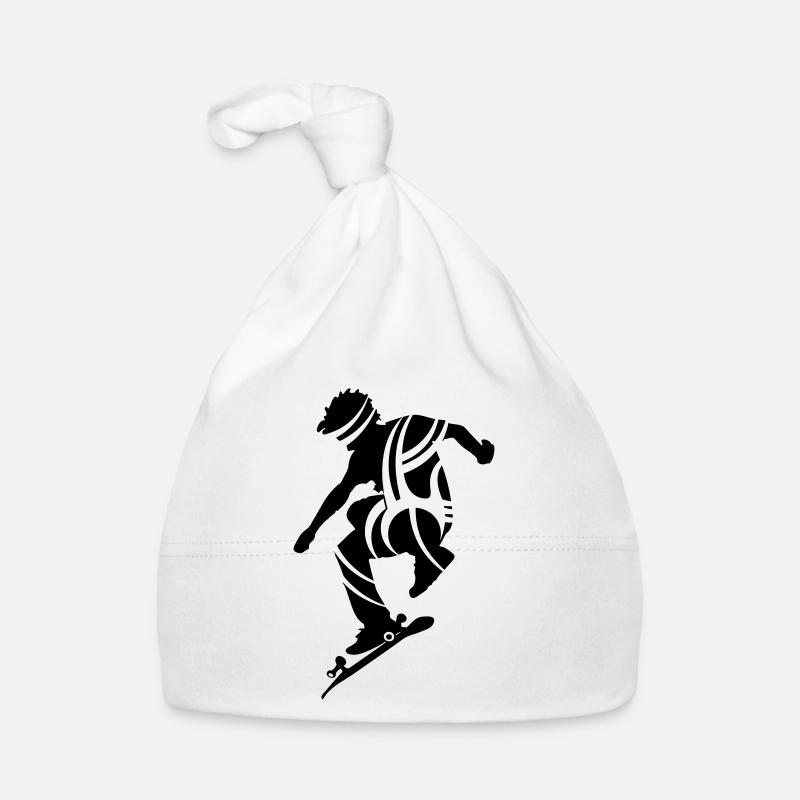 Skateboarder Organic Baby Cap