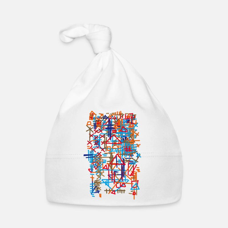 Carpet Abstract / Pattern - Bauhaus Organic Baby Cap