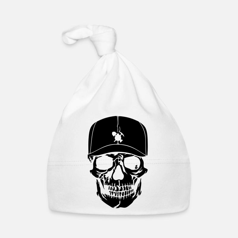 Schadel Baby Bio-Mütze