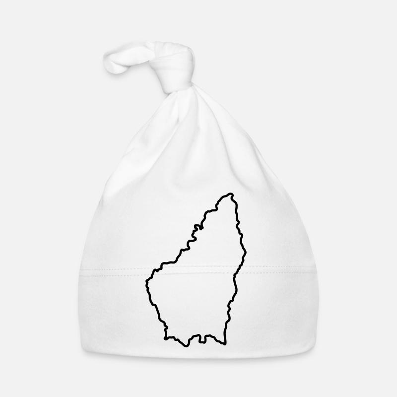 Ardèche couleur - Bonnet bio Bébé - blanc