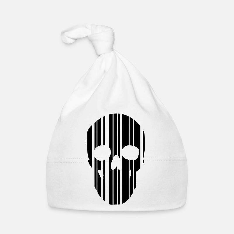 crâne de code à barres Bonnet bio Bébé