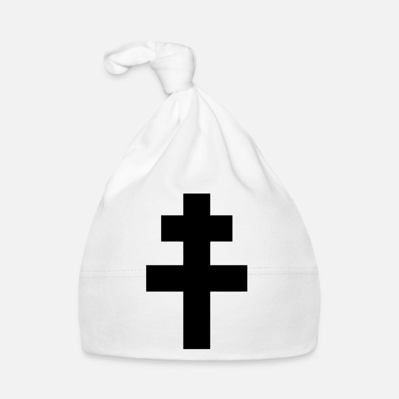 Croix de Lorraine Bonnet bio Bébé