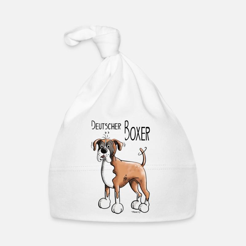 Deutscher Boxer Baby Bio-Mütze