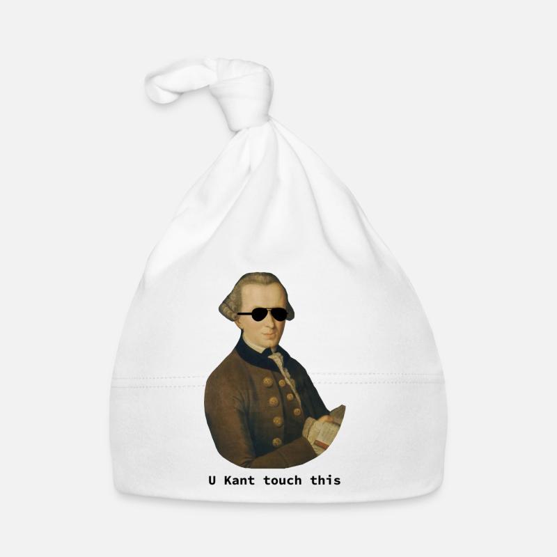 U Kant touch this - Bonnet bio Bébé - blanc