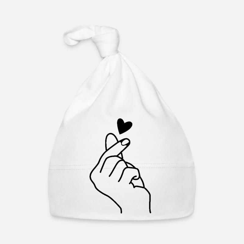 Liebe Liebe Gebärdensprache Baby Bio-Mütze