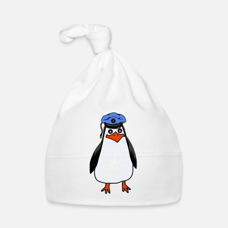 Rose des vents capitaine Pinguin Maritim Bonnet bio Bébé