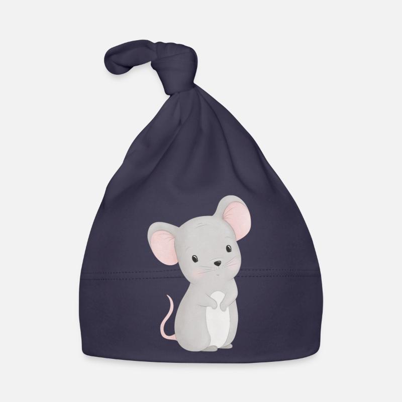 Souris Bonnet bio Bébé