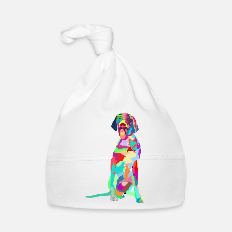 Allemand Pointer cheveux courts Drôle | Cadeau GSP DAD Bonnet bio Bébé