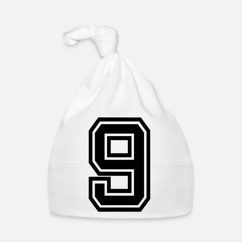 9 - Organic Baby Cap - white