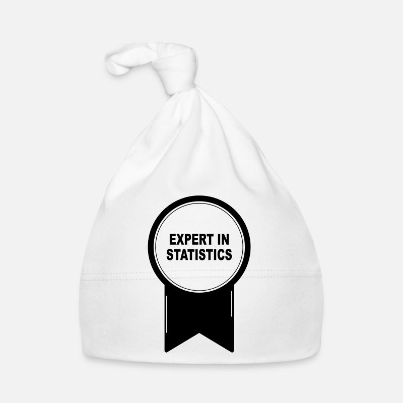 Expert in Statistics Organic Baby Cap