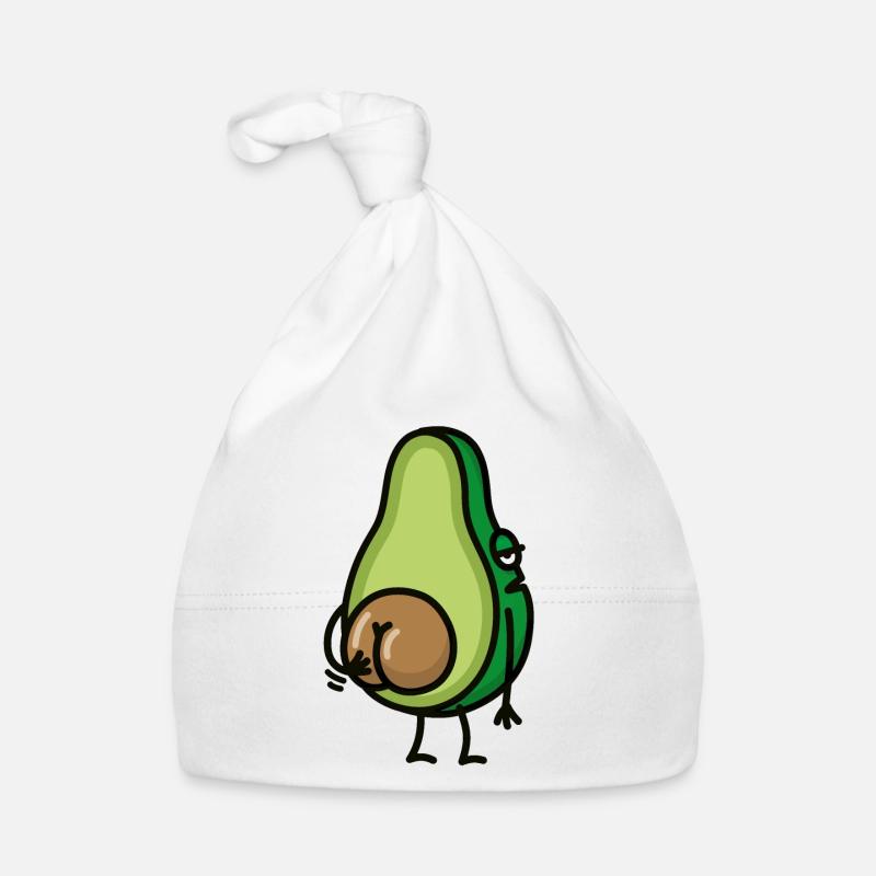 Drôle d’avocat fesse scratch cul idée cadeau Bonnet bio Bébé