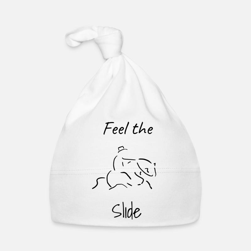 Feel the Slide Organic Baby Cap