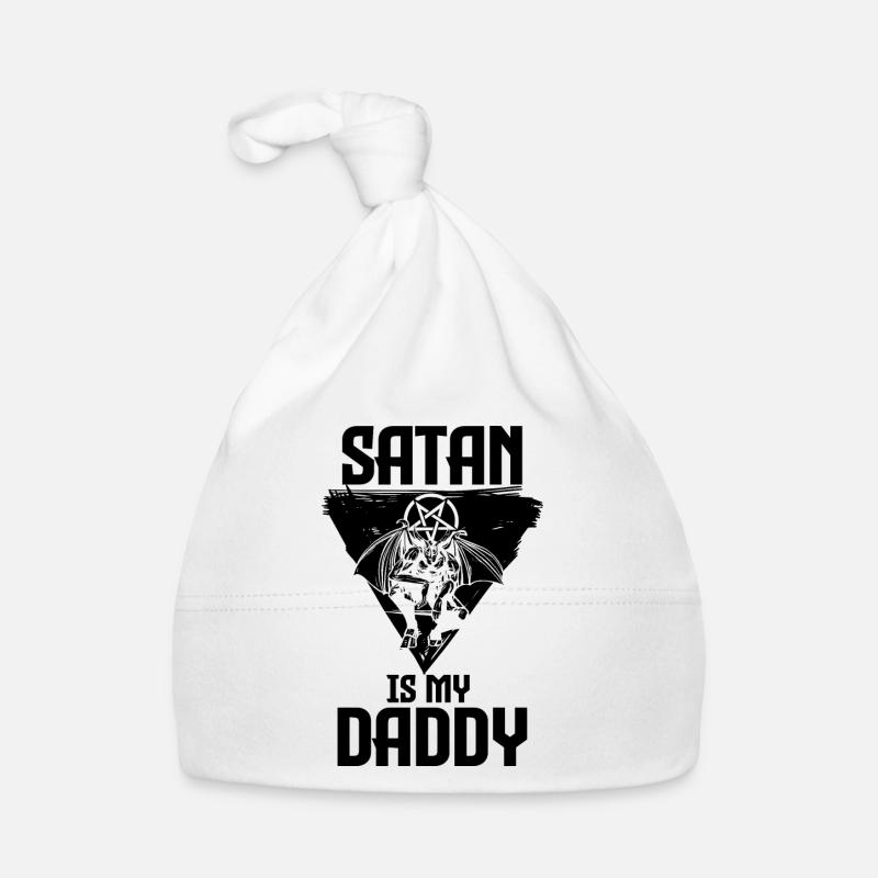 Satanism Organic Baby Cap