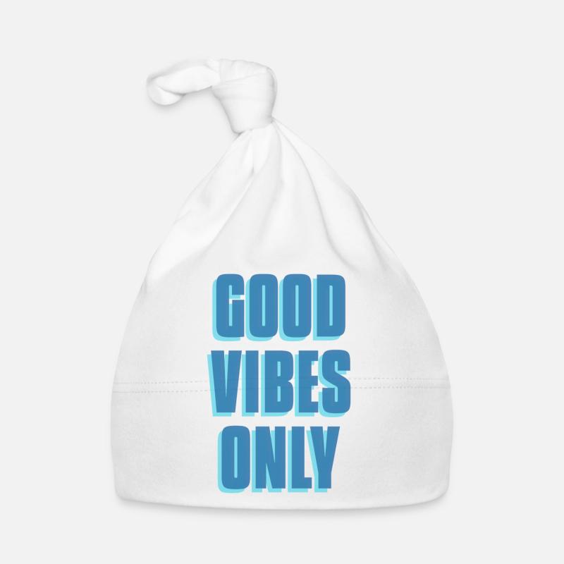 Bonnes vibrations seulement Bonnet bio Bébé