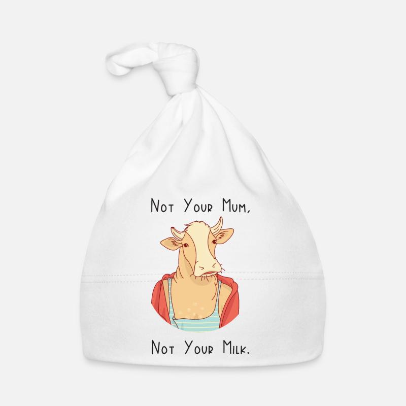 Nicht deine Mutter, nicht deine Milch Baby Bio-Mütze