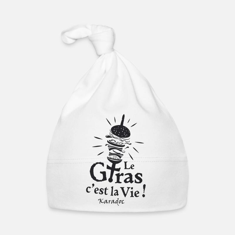 Le gras cest la vie ! Karadoc burger Bonnet bio Bébé