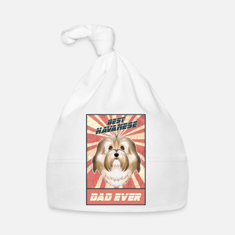 Best Havanese Dad Ever I Havanese Lover Baby Bio-Mütze