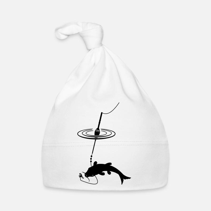 Float in water fish Organic Baby Cap