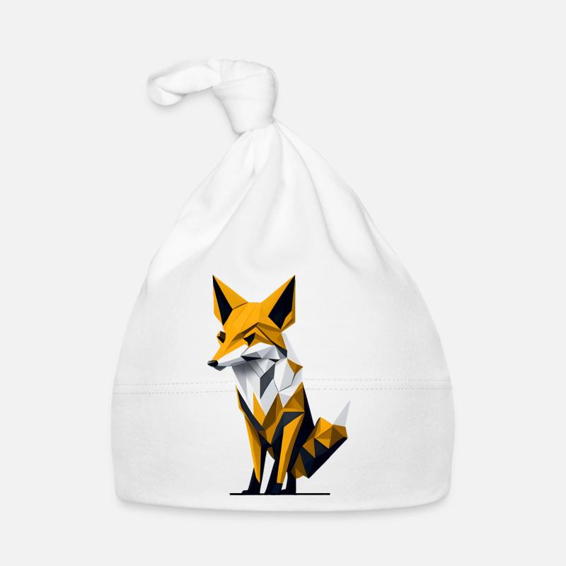 Polygon Fox Organic Baby Cap